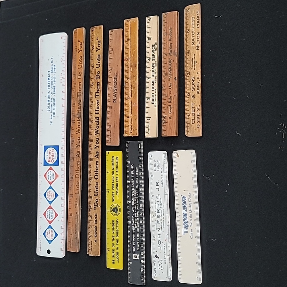 Vintage Rulers